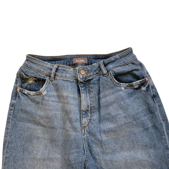 DL1961 Jerry High Rise Vintage Straight Jeans - Picture 6 of 14
